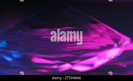 Light reflection background prism multicolor blur Stock Photo