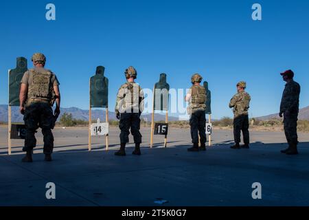 Rescue Defenders assigned to the 943d Security Forces Squadron perform ...