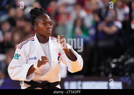 Clarisse Agbegnenou during European Judo Championships Seniors on November 4, 2023 in Sud de France Arena Montpellier, France Credit: SCS/Soenar Chamid/AFLO/Alamy Live News Stock Photo