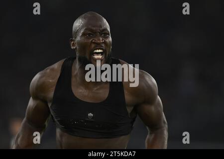 Rome, Italy. 05th Nov, 2023. during the 11th day of the Serie A Championship between A.S. Roma vs U.S. Lecce on 5 November, 2023 at the Olympic Stadium in Rome, Italy. Credit: Independent Photo Agency/Alamy Live News Stock Photo