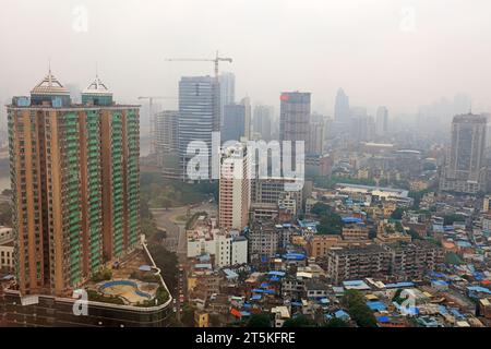 City Scenery of Yuexiu District, Guangzhou, China Stock Photo