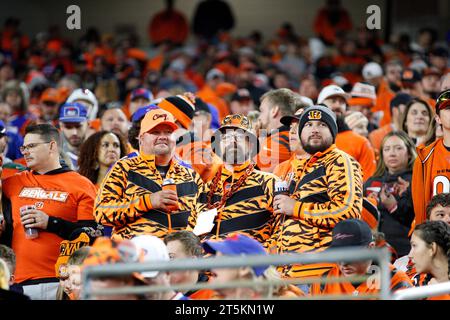 Cincinnati, Ohio, USA. 5th Nov, 2023. Cincinnati Bengals tight end Drew ...