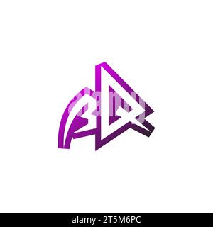 BQ Premium emblem logo initial esport and gaming design concept Stock Vector