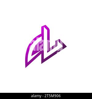 CU Premium emblem logo initial esport and gaming design concept Stock Vector
