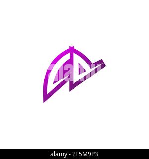 CD Premium emblem logo initial esport and gaming design concept Stock Vector