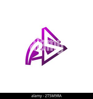 BS Premium emblem logo initial esport and gaming design concept Stock Vector