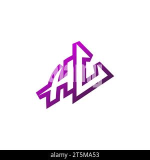 HV Premium emblem logo initial esport and gaming design concept Stock Vector