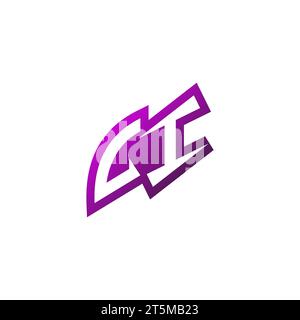 LI Premium emblem logo initial esport and gaming design concept Stock Vector
