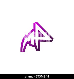 MP Premium emblem logo initial esport and gaming design concept Stock Vector