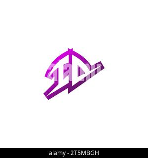 ID Premium emblem logo initial esport and gaming design concept Stock Vector