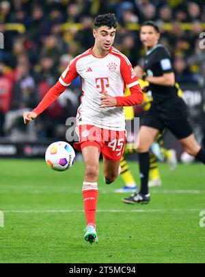 DORTMUND - Aleksandar Pavlovic of FC Bayern Munchen during the ...