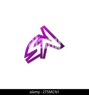 SN Premium emblem logo initial esport and gaming design concept Stock Vector