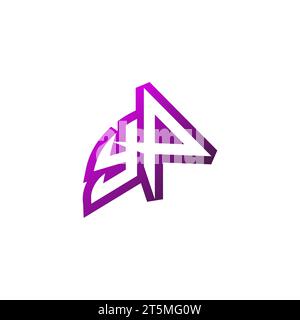 YP Premium emblem logo initial esport and gaming design concept Stock Vector