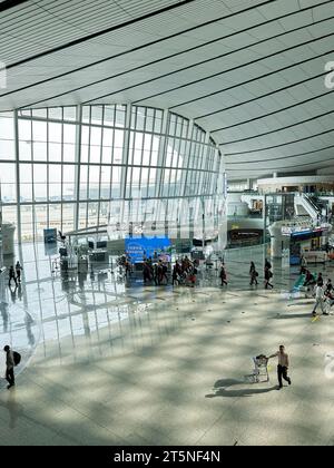 Beijing, China, Inside Views Of Beijing Daxing International Airport ...