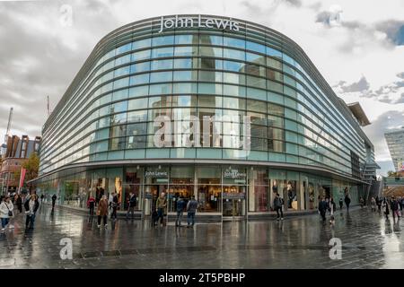 The John Lewis store in the Liverpool One shopping centre. Stock Photo