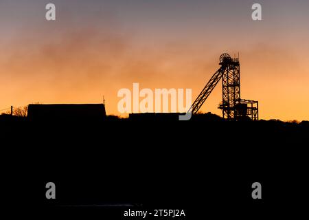 Mynydd Parys Mountain18-12-21 Stock Photo