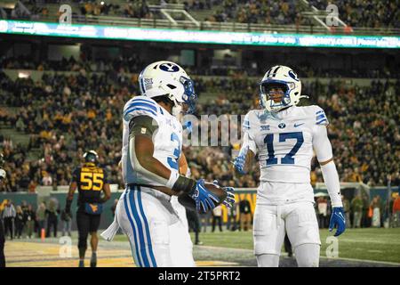 Byu Running Back Aidan Robbins (3) Carries The Ball Against Sam Houston 