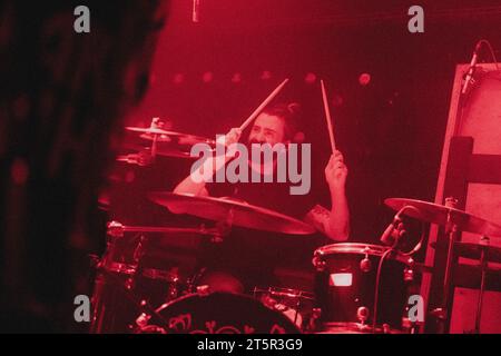 Copenhagen, Denmark. 03rd, November 2023. The American rock band Tarah Who? performs a live concert at Pumpehuset in Copenhagen. (Photo credit: Gonzales Photo - Mathias Kristensen). Stock Photo