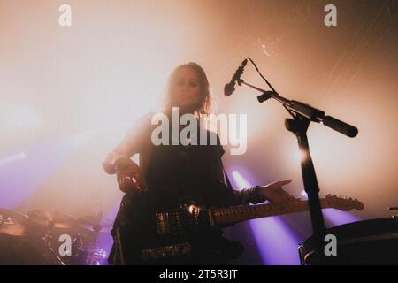 Copenhagen, Denmark. 03rd, November 2023. The American rock band Tarah Who? performs a live concert at Pumpehuset in Copenhagen. (Photo credit: Gonzales Photo - Mathias Kristensen). Stock Photo