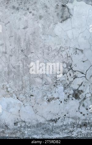 Moldy and weathered wall texture commonly from the outside part of the house. Stock Photo