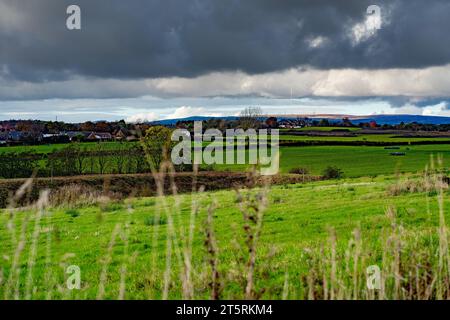 Views of Cutacre Country Park near Bolton, Greater Manchester Stock Photo