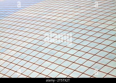 Beijing Capital International Airport T3 terminal parking lot glass roof, China Stock Photo