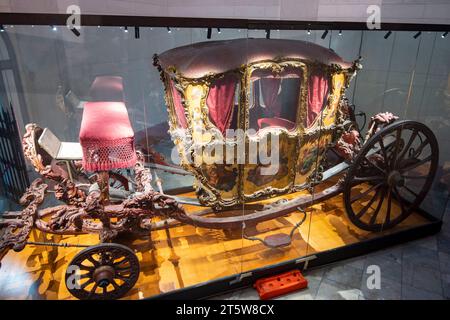 Baroque Carriage from 18th Century Stock Photo