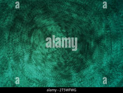 Bright green grunge textural concrete wall background. Vector design Stock Vector