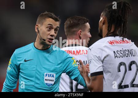 Clement Turpin, referee reacts during the UEFA Europa League 2024/25 ...