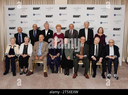 Beverly Hills, California, USA. 06th Nov, 2023. Holocaust survivors attend the Holocaust Museum LA gala after being honored with first Award of Courage at The Beverly Hills Hotel on November 06, 2023 in Beverly Hills, California. Credit: Jeffrey Mayer/Jtm Photos/Media Punch/Alamy Live News Stock Photo