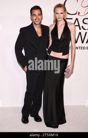Alex Consani walking on the red carpet at the 2026 Metropolitan Museum ...