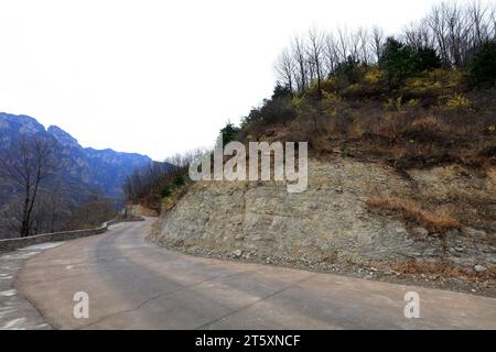 GuoLiang winding road, China Stock Photo - Alamy