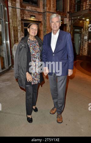 Michael Otto mit Ehefrau Christl Otto beim Blankeneser Neujahrsempfang ...