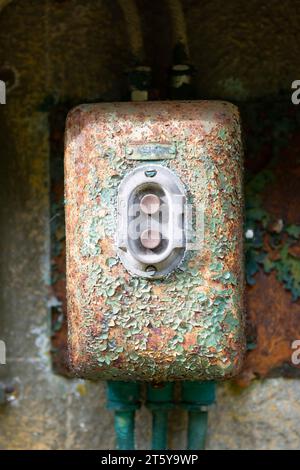 Old electrical installations Stock Photo