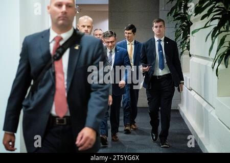 Speaker Of The House Mike Johnson (R-LA) During A House Republican ...