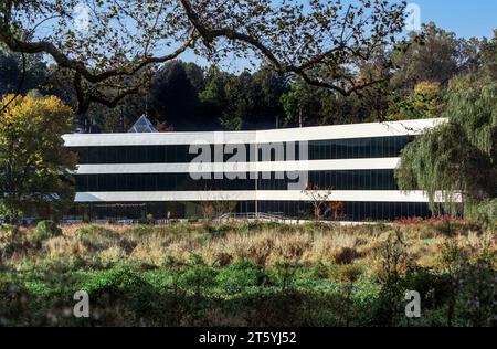 Regeneron corporate offices in Sleepy Hollow, New York. Stock Photo
