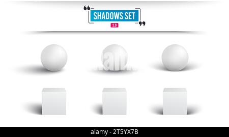 Shadow Background Square Box Box square shadows with soft edge isolated on transparent background ...