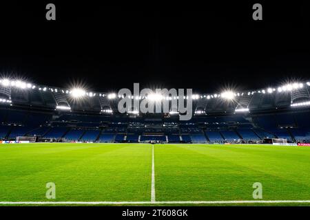 Rome, Italy. 07th Nov, 2023. Rome - Stadio Olympico during the 4th leg of the UEFA Champions League group stage between S.S. Lazio v Feyenoord at Stadio Olympico on 7 November 2023 in Rome, Italy. Credit: box to box pictures/Alamy Live News Stock Photo