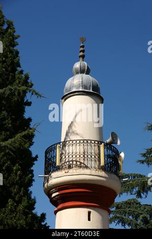 Ertugrul Gazi Mosque in Sogut, Bilecik, Turkey Stock Photo