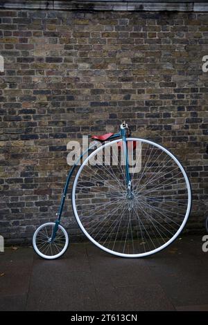 Penny Farthing Ordinary Bicycles Concours Marlborough Road St James's London London To Brighton Veteran Car Run Stock Photo