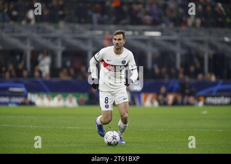 Milan, Italy. 07th Nov, 2023. during the Uefa Champions League, Group F, football match between Ac Milan and Fc Paris Saint Germain on 07 November 2023 at Giuseppe Meazza Stadium, San Siro, Milan, Italy. Photo Nderim Kaceli Credit: Independent Photo Agency/Alamy Live News Stock Photo