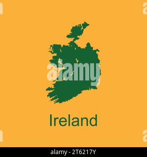 ireland map icon vector illustration design Stock Vector