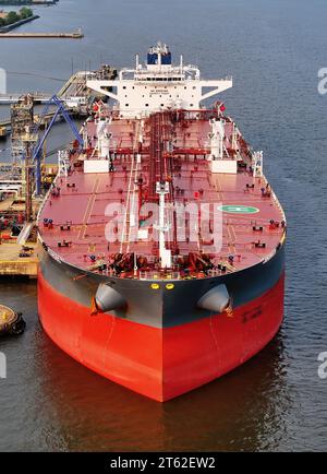 An Oil Tanker in Port of Marcus Hook Pennsylvania Stock Photo - Alamy