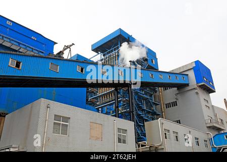 Factory environmental protection facilities Stock Photo - Alamy