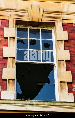 Whitchurch Psychiatric Hospital, decay, historical building, Grade II listed, NHS, Hospital Trust, Decay, Neglect, Failure of duty of care, Wales Stock Photo