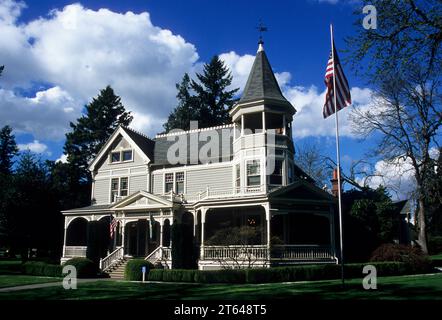 Marshall House, Vancouver National Historic Reserve, Washington Stock Photo