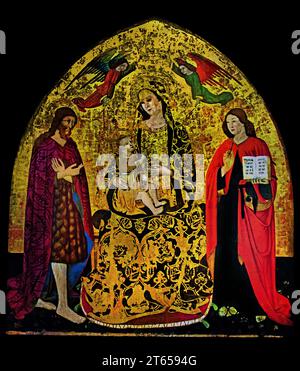 Madonna and Child with Saints John the Evangelist, John the Baptist ...