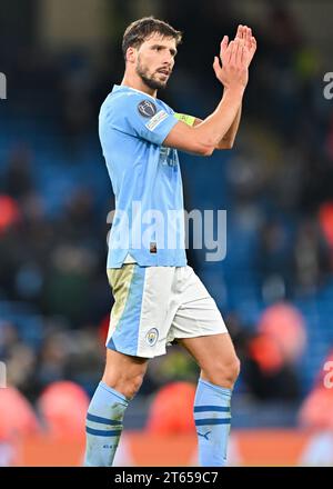 Ruben Dias of Manchester City during the UEFA Champions League match ...