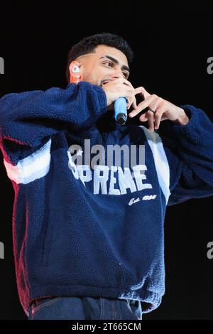Madrid, Spain. 08th Nov, 2023. puerto rican singer jay wheeler performs during the emociones world tour concert at the wizcenter in madrid november 8, 2023 spain (Photo by Oscar Gonzalez/Sipa USA) Credit: Sipa USA/Alamy Live News Stock Photo