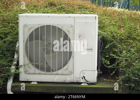 an air conditioning machine outdoor  Stock Photo